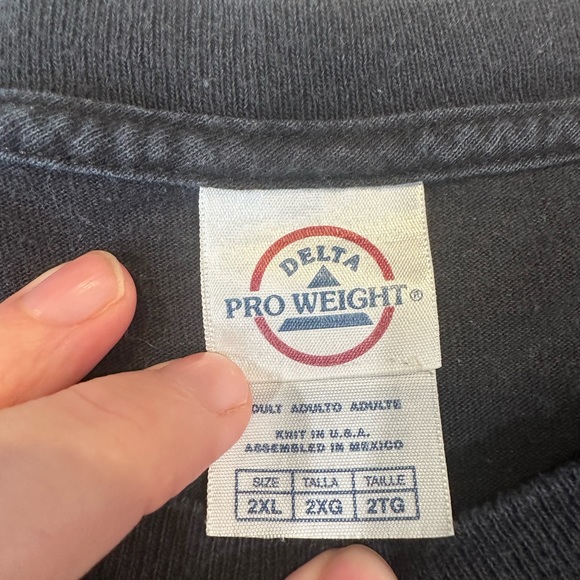 Bud Light Rock & Roll Delta Pro Weight Shirt-Size 2XL - Picture 3 of 5